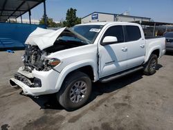 Salvage cars for sale from Copart San Martin, CA: 2017 Toyota Tacoma Double Cab