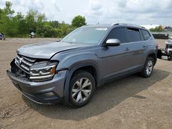 Salvage cars for sale from Copart Columbia Station, OH: 2019 Volkswagen Atlas SE