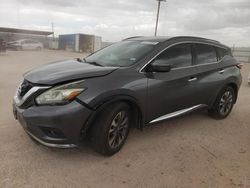 Salvage cars for sale from Copart Andrews, TX: 2015 Nissan Murano S
