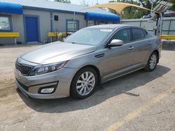 Salvage cars for sale from Copart Wichita, KS: 2015 KIA Optima EX