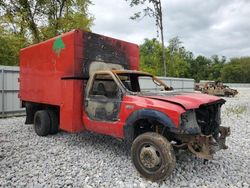 Salvage trucks for sale at Barberton, OH auction: 2005 Ford F550 Super Duty