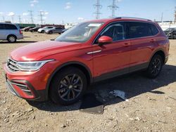 Salvage cars for sale at Elgin, IL auction: 2022 Volkswagen Tiguan SE