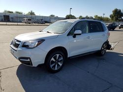 Salvage cars for sale at Sacramento, CA auction: 2017 Subaru Forester 2.5I Limited