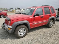 Salvage cars for sale at Eugene, OR auction: 2002 Jeep Liberty Sport