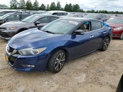 Salvage cars for sale from Copart Cahokia Heights, IL: 2016 Nissan Maxima 3.5S