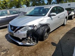 Salvage cars for sale from Copart Bridgeton, MO: 2017 Nissan Sentra S