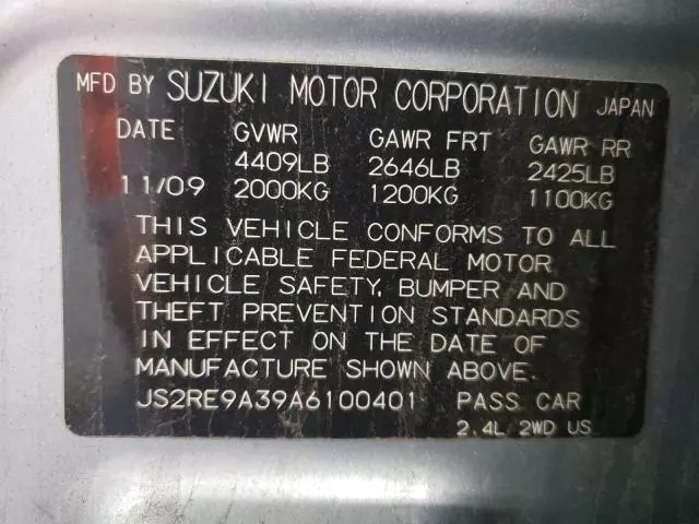 2010 Suzuki Kizashi SE