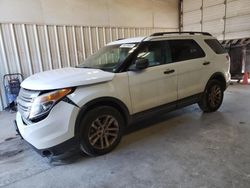 Salvage cars for sale at Abilene, TX auction: 2015 Ford Explorer