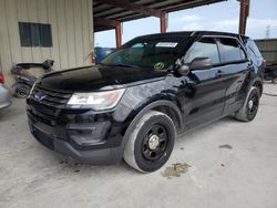 Salvage cars for sale from Copart Homestead, FL: 2016 Ford Explorer Police Interceptor