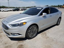 Salvage cars for sale at Oklahoma City, OK auction: 2018 Ford Fusion TITANIUM/PLATINUM HEV