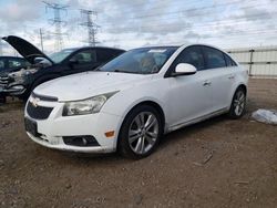 Salvage cars for sale at Dyer, IN auction: 2011 Chevrolet Cruze LTZ