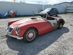 Classic salvage cars for sale at auction: 1958 MG Roadster