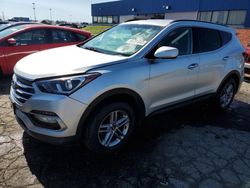 Vehiculos salvage en venta de Copart Woodhaven, MI: 2018 Hyundai Santa FE Sport