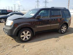 Salvage cars for sale at Elgin, IL auction: 2014 Honda Pilot Touring