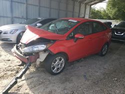 Salvage cars for sale from Copart Midway, FL: 2015 Ford Fiesta SE