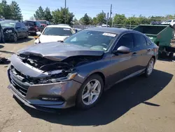 Honda Accord salvage cars for sale: 2018 Honda Accord Sport