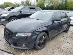 Salvage cars for sale from Copart Franklin, WI: 2012 Audi A4 Premium