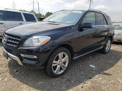 Salvage cars for sale at Columbus, OH auction: 2015 Mercedes-Benz ML 350 4matic