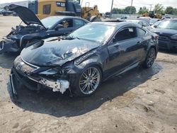 Salvage cars for sale at Chicago Heights, IL auction: 2022 Lexus RC 350 Base