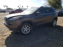 Salvage cars for sale from Copart Mercedes, TX: 2014 Jeep Cherokee Latitude