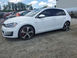 Salvage cars for sale from Copart Spartanburg, SC: 2016 Volkswagen GTI S/SE