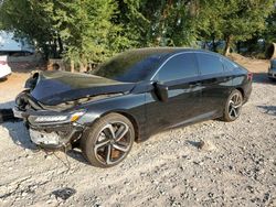 Salvage cars for sale at Oklahoma City, OK auction: 2021 Honda Accord Sport