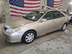 Salvage cars for sale from Copart Columbia, MO: 2003 Toyota Camry LE