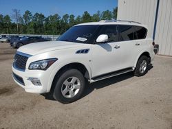 Salvage cars for sale at Harleyville, SC auction: 2015 Infiniti QX80