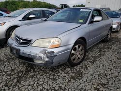 Salvage cars for sale from Copart Windsor, NJ: 2001 Acura 3.2CL