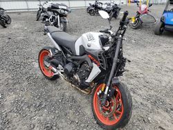 Salvage motorcycles for sale at Airway Heights, WA auction: 2020 Yamaha MT09
