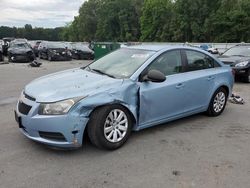 Vehiculos salvage en venta de Copart Glassboro, NJ: 2011 Chevrolet Cruze LS