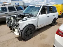 Vehiculos salvage en venta de Copart Colorado Springs, CO: 2011 Land Rover Range Rover HSE Luxury