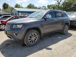 Salvage cars for sale at Wichita, KS auction: 2014 Jeep Grand Cherokee Limited