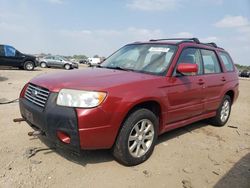 Salvage cars for sale at Dyer, IN auction: 2007 Subaru Forester 2.5X Premium