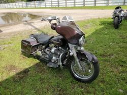 Salvage motorcycles for sale at Davison, MI auction: 2005 Harley-Davidson Flhti