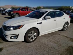 KIA Optima LX salvage cars for sale: 2015 KIA Optima LX