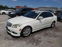 Salvage cars for sale at Hueytown, AL auction: 2009 Mercedes-Benz C 300 4matic