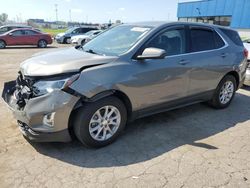 Salvage cars for sale at Woodhaven, MI auction: 2019 Chevrolet Equinox LT