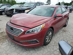 Salvage cars for sale at Sikeston, MO auction: 2015 Hyundai Sonata SE