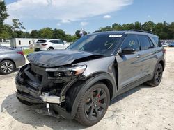 Salvage cars for sale from Copart Ocala, FL: 2023 Ford Explorer ST