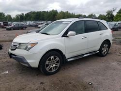 Salvage cars for sale from Copart Chalfont, PA: 2008 Acura MDX Technology