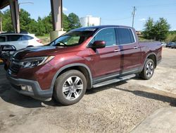 Honda salvage cars for sale: 2018 Honda Ridgeline RTL