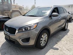 Salvage cars for sale from Copart Haslet, TX: 2017 KIA Sorento LX