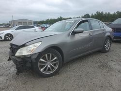 Salvage cars for sale at Memphis, TN auction: 2009 Infiniti G37 Base