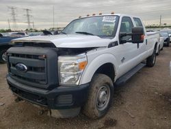 Salvage trucks for sale at Elgin, IL auction: 2012 Ford F350 Super Duty