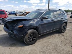 Jeep Cherokee salvage cars for sale: 2016 Jeep Cherokee Trailhawk