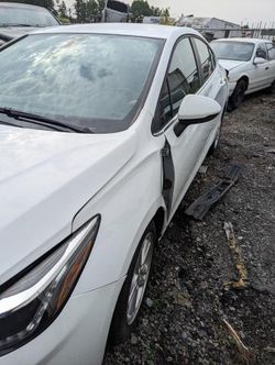 Salvage cars for sale from Copart London, ON: 2019 Chevrolet Cruze LT