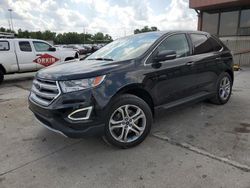 Salvage cars for sale at Fort Wayne, IN auction: 2016 Ford Edge Titanium