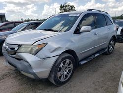 Salvage cars for sale at Riverview, FL auction: 2007 Acura MDX