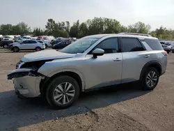 Salvage cars for sale at Portland, OR auction: 2023 Nissan Pathfinder SL